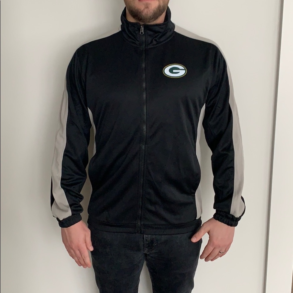 Black Green Bay Packers Jacket